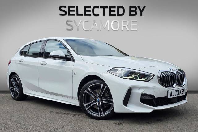 BMW 1 Series 1.5 118i M Sport (LCP) DCT Euro 6 (s/s) 5dr Hatchback Petrol Alpine White