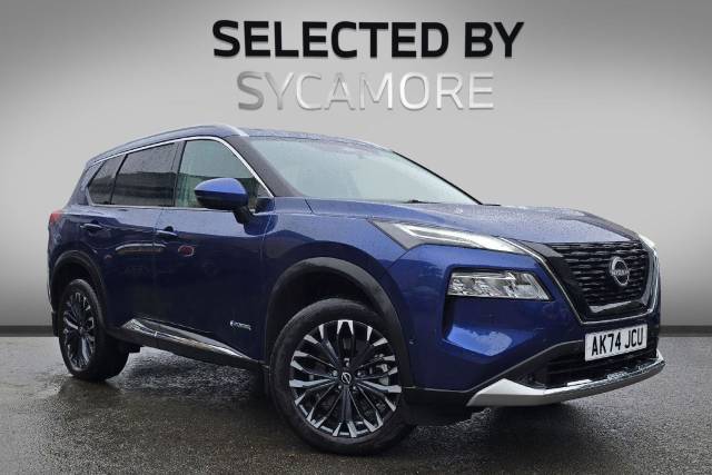 Nissan X Trail 1.5 h e-POWER Tekna+ Auto e-4ORCE Euro 6 (s/s) 5dr SUV Hybrid Blue