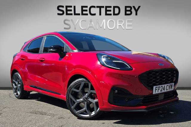 Ford Puma 1.0T EcoBoost MHEV ST DCT Euro 6 (s/s) 5dr SUV Hybrid Red