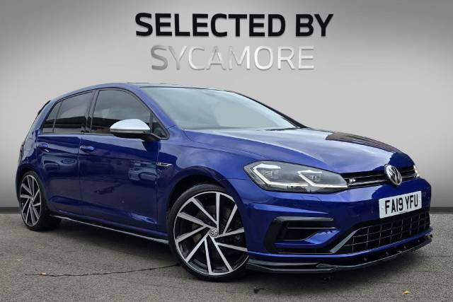 Volkswagen Golf 2.0 TSI R DSG 4Motion Euro 6 (s/s) 5dr Hatchback Petrol Lapiz Blue