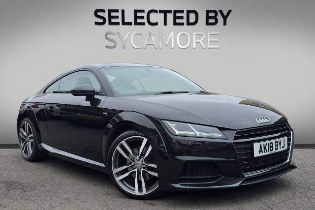 Audi TT 1.8 TFSI S line Euro 6 (s/s) 3dr Coupe Petrol Mythos Black