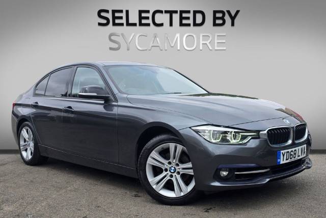 BMW 3 Series 1.5 318i Sport Auto Euro 6 (s/s) 4dr Saloon Petrol Mineral Grey