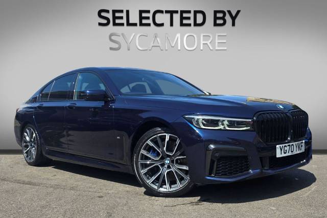 BMW 7 Series 3.0 740d M Sport Auto xDrive Euro 6 (s/s) 4dr Saloon Diesel Tanzanite Blue