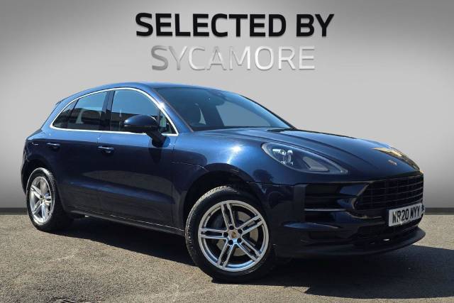 Porsche Macan 2.0T PDK 4WD Euro 6 (s/s) 5dr SUV Petrol Night Blue