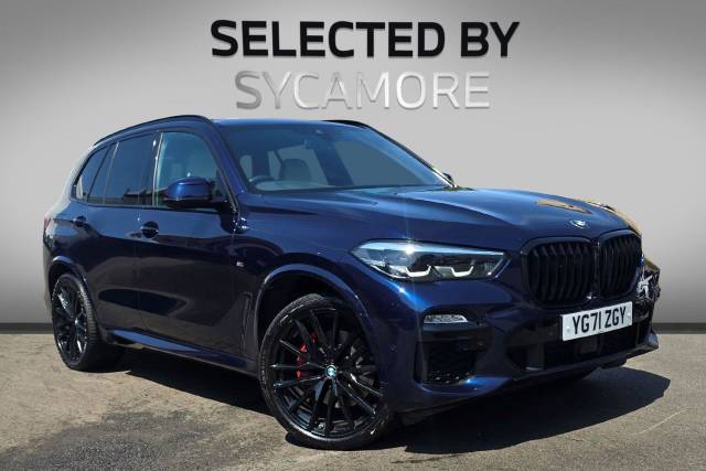 BMW X5 3.0 40i MHT M Sport Auto xDrive Euro 6 (s/s) 5dr SUV Hybrid Tanzanite Blue
