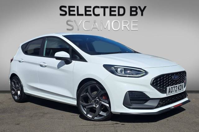 Ford Fiesta 1.5T EcoBoost ST-3 Euro 6 (s/s) 5dr Hatchback Petrol Frozen White Premium