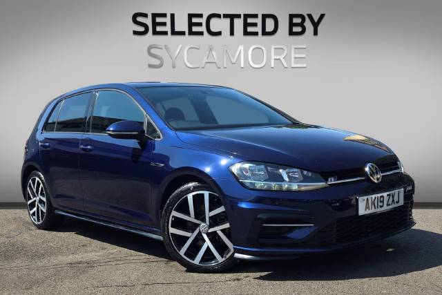 Volkswagen Golf 1.5 TSI EVO R-Line DSG Euro 6 (s/s) 5dr Hatchback Petrol Atlantic Blue