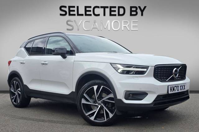 Volvo XC40 2.0 B4 MHEV R-Design Pro Auto AWD Euro 6 (s/s) 5dr SUV Hybrid White