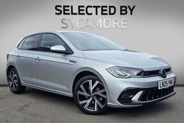 Volkswagen Polo 1.0 TSI R-Line DSG Euro 6 (s/s) 5dr Hatchback Petrol Silver